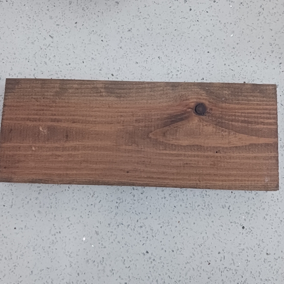 Handpainted "Coffee" Wood Slab Coffee Bar Kitchen Decor - Picture 7 of 13